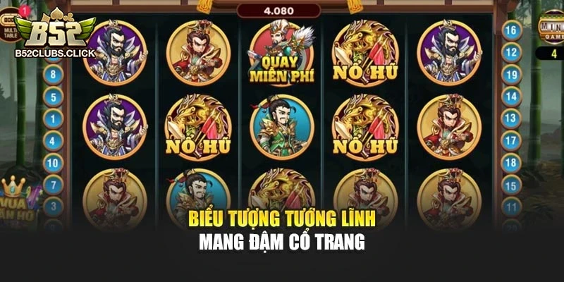 Biểu tượng tướng lĩnh mang đậm cổ trang