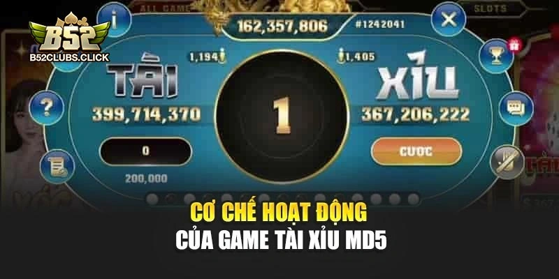 Cơ chế hoạt động của game Tài Xỉu MD5
