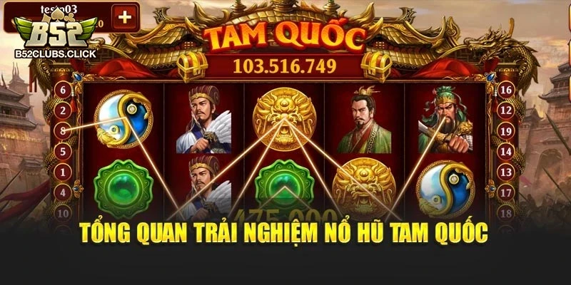 Tổng quan trải nghiệm Nổ Hũ Tam Quốc