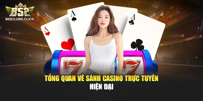 Tổng quan về sảnh casino trực tuyến hiện đại